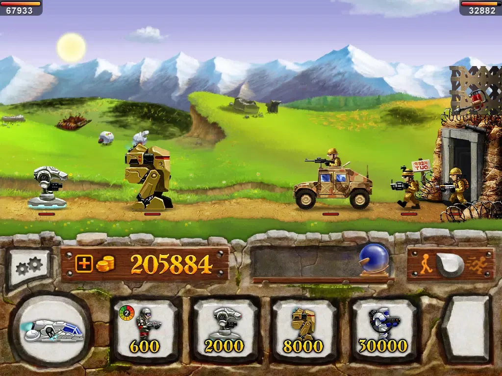 Nuclear Knight - Battle of the Towers. iPad  스크린샷