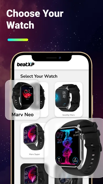 Tangkapan layar beatXP FIT/TRAK (official app)