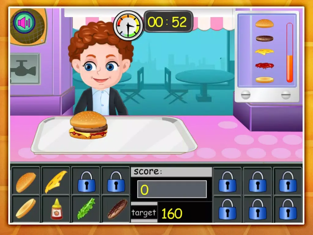 Baby's Hamburger Shop iPad 应用截图