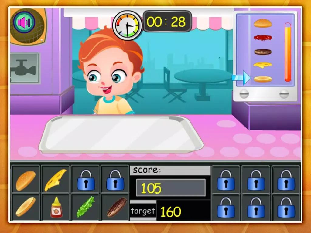 Baby's Hamburger Shop iPad 应用截图