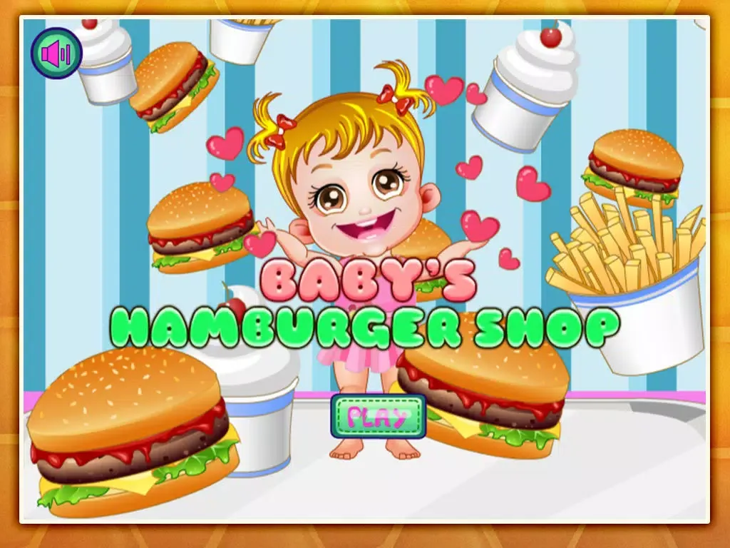 Baby's Hamburger Shop iPad 应用截图