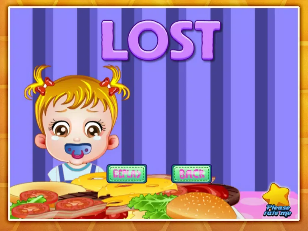 Baby's Hamburger Shop iPad 应用截图