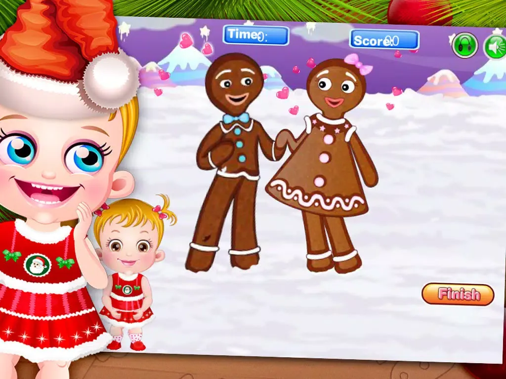 Cute Baby Gingerbread House iPad  سکرین شاٹس