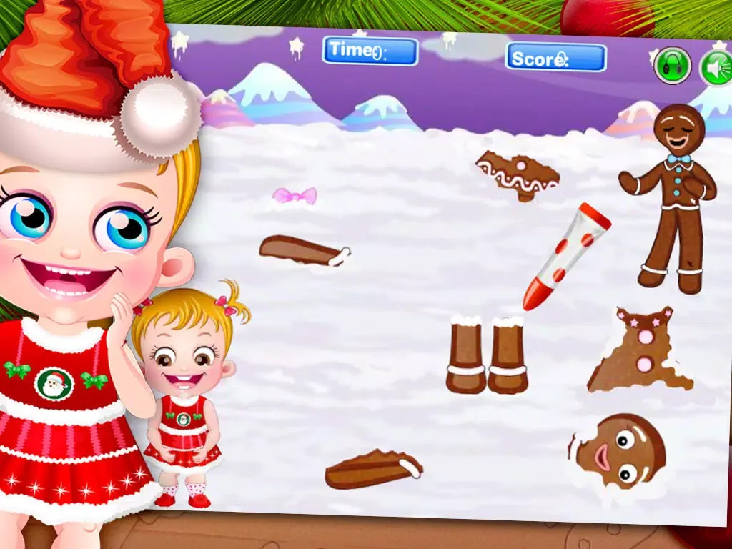 Cute Baby Gingerbread House iPad  سکرین شاٹس