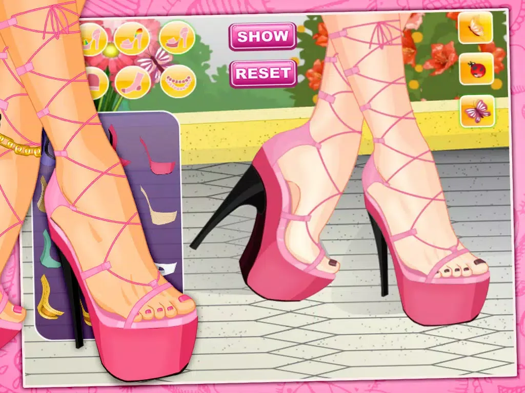 High-heeled shoes designer iPad  Screenshots