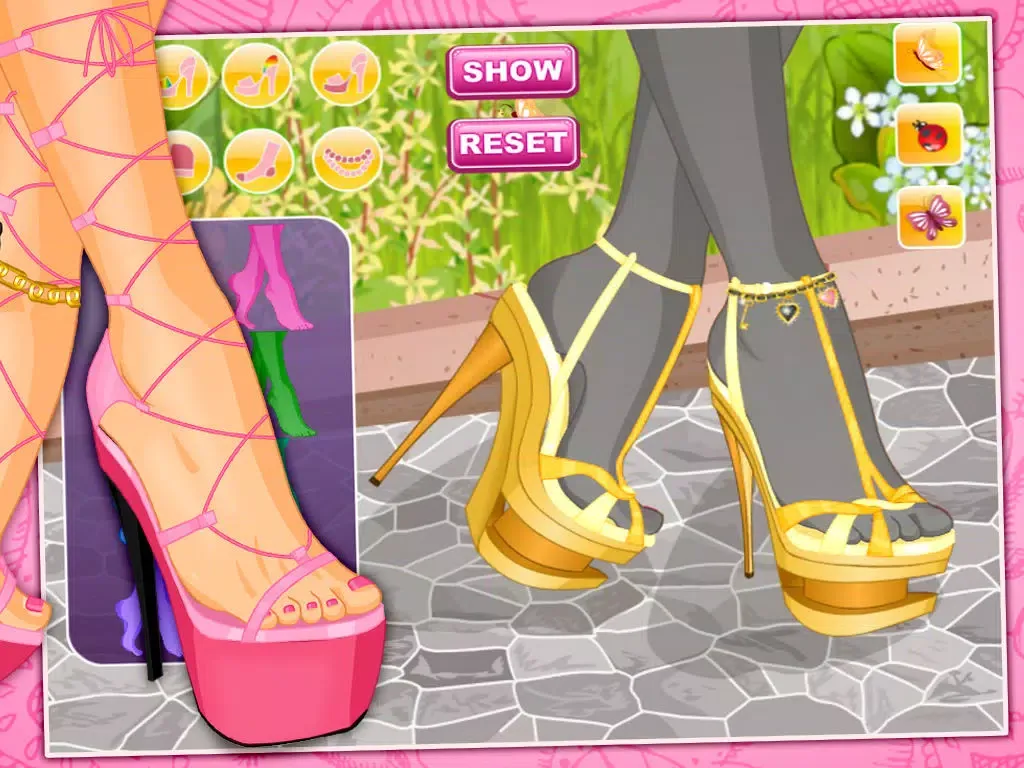 High-heeled shoes designer iPad  Screenshots
