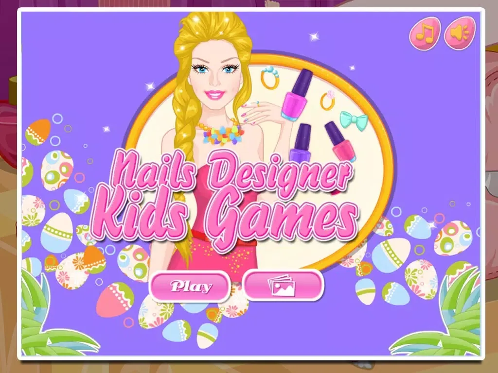 Nails Designer-Kids Games iPad 應用截圖