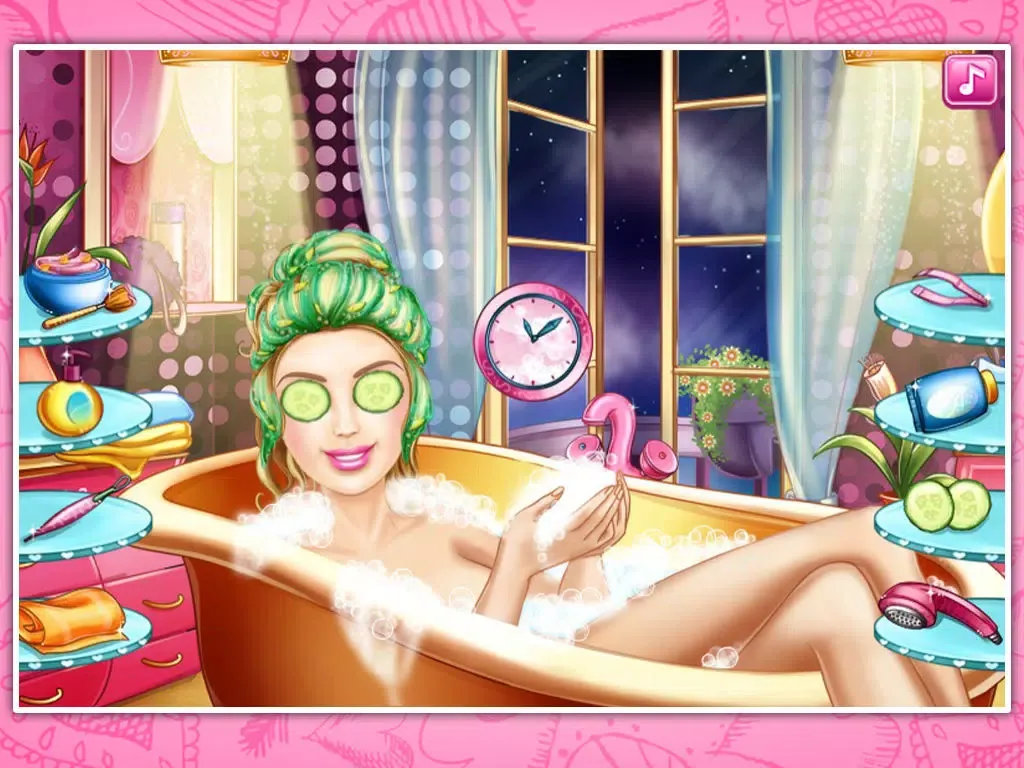 Ảnh chụp màn hình của Princess beauty bath iPad 