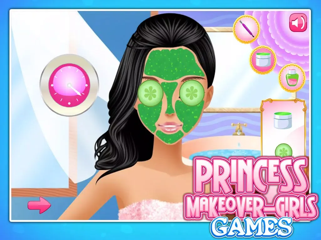 Ảnh chụp màn hình của Princess Makeover ^-^ iPad 