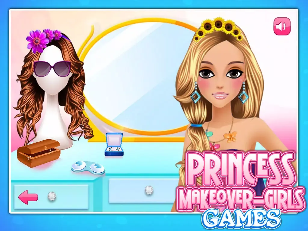 Ảnh chụp màn hình của Princess Makeover ^-^ iPad 