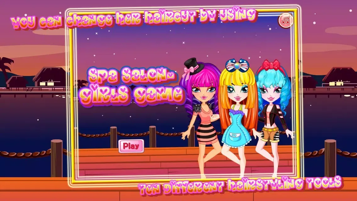 Spa salon-girls game Ekran Görüntüleri