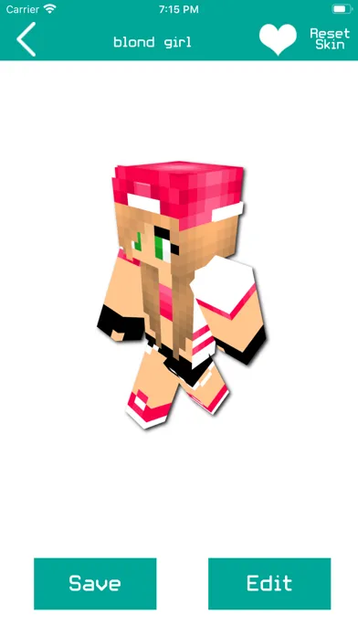 Capturas de tela do Girl Skins for Minecraft PE !!