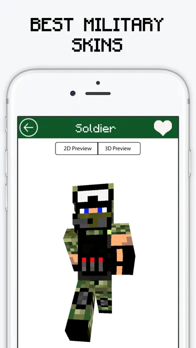 Military Skins for Minecraft PE & PC应用截图