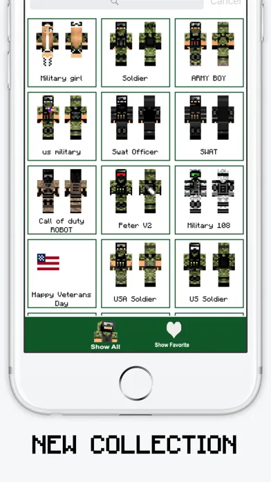 Military Skins for Minecraft PE & PC应用截图
