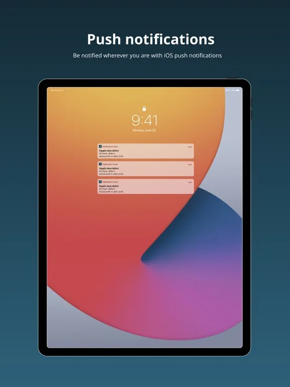 Priva Notification Center iPad  স্ক্রিনশট