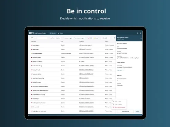 Priva Notification Center iPad  স্ক্রিনশট