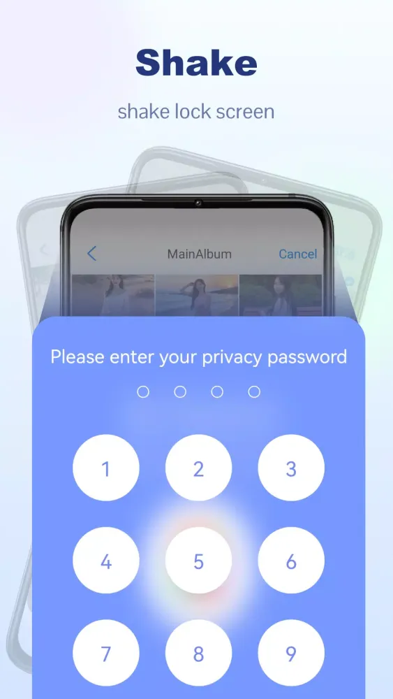 Tangkapan skrin Calculator Hide Photos Videos