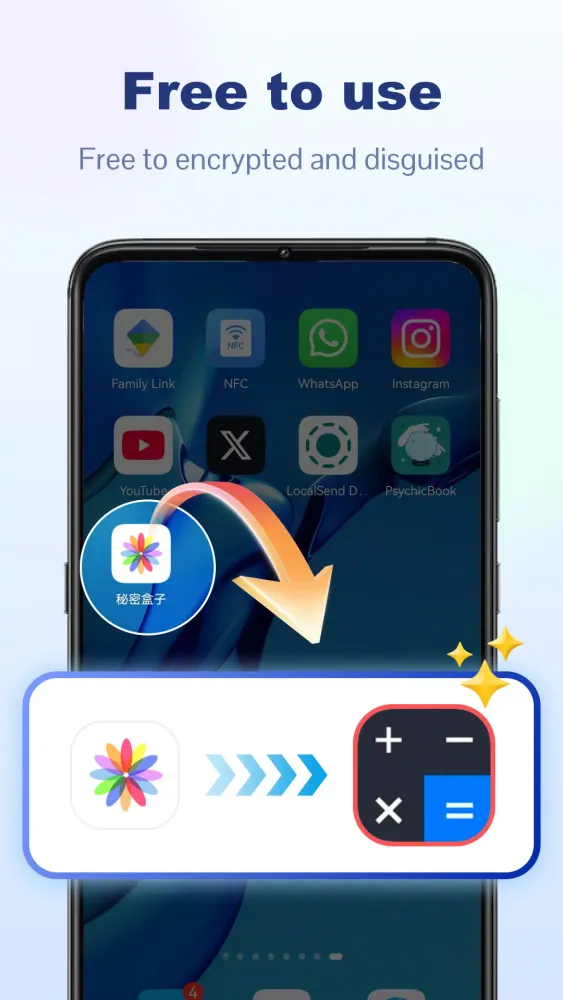 Tangkapan skrin Calculator Hide Photos Videos