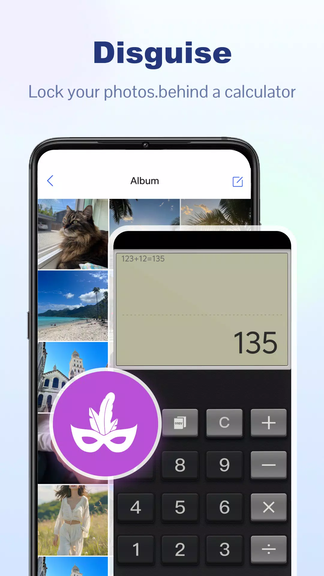 Calculator Hide Photos Videos Screenshots