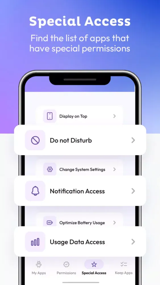 Permissions Manager Dashboard应用截图