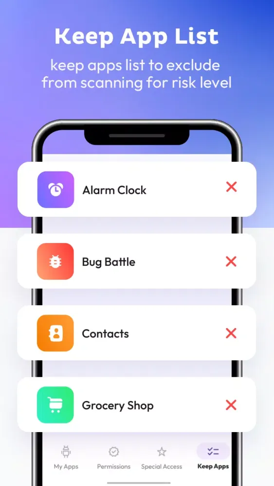 Permissions Manager Dashboard应用截图