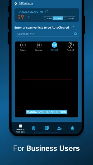 Captures d'écran de Privacy4Cars: delete car data
