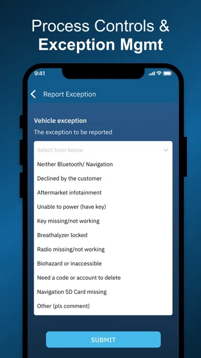 Captures d'écran de Privacy4Cars: delete car data