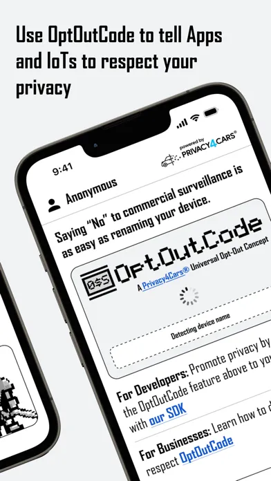 OptOutCode Easy Device Opt-Out Screenshots