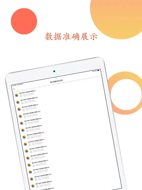 Screenshot di 隐私照明弹 iPad 