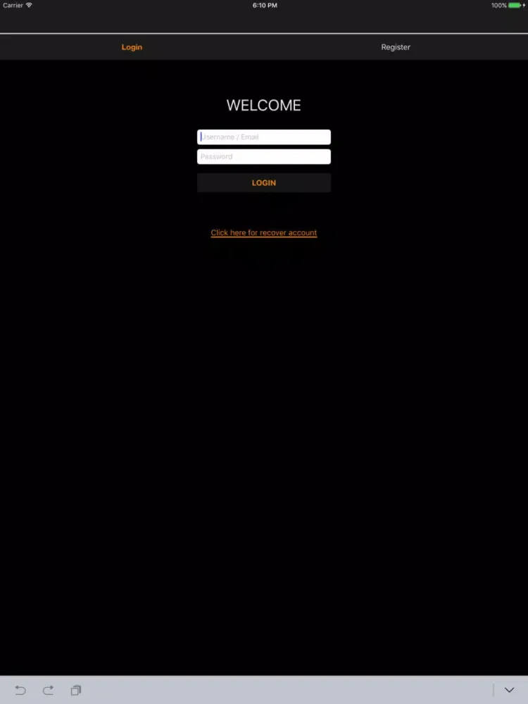 Save-score. Keep tennis scores iPad 应用截图