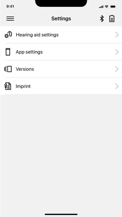 Capturas de pantalla de myRemote App