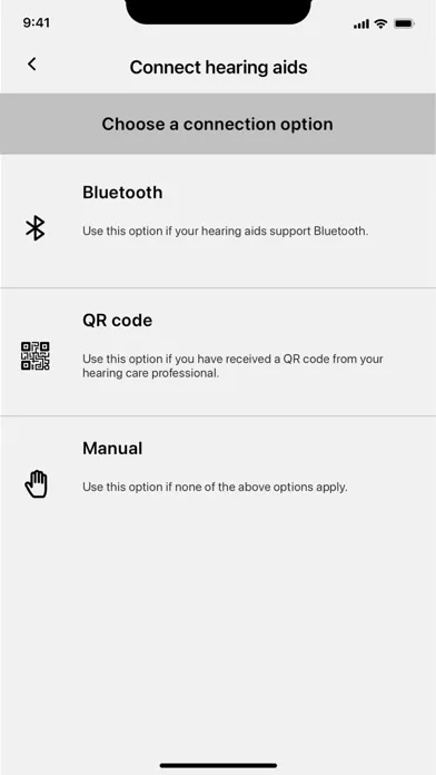 Capturas de pantalla de myRemote App