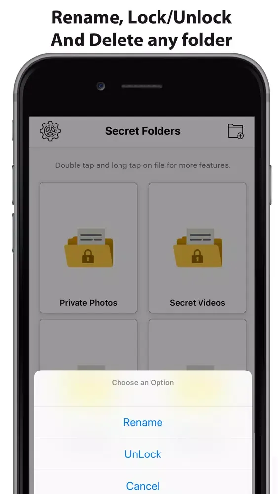 Secret Folder- Lock Your File Screenshots