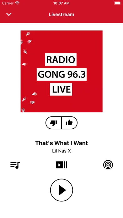Captures d'écran de Gong 96.3