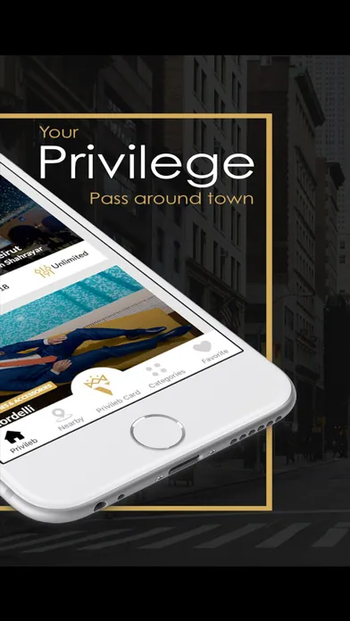Tangkapan layar Privileb - Luxury Living