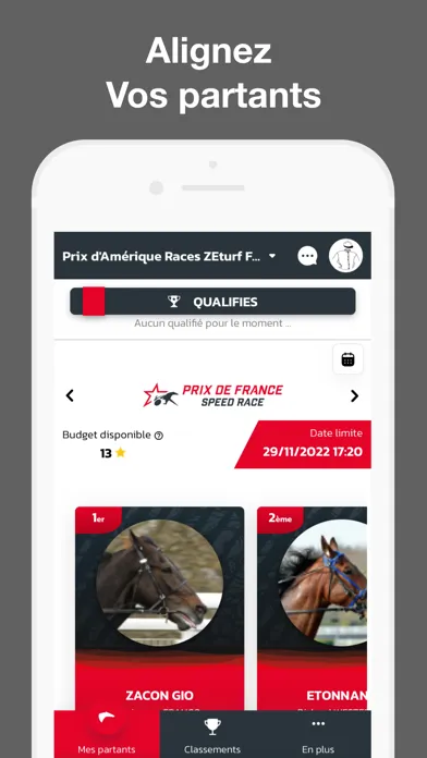 Capturas de tela do Prix d'Amérique Races Fantasy