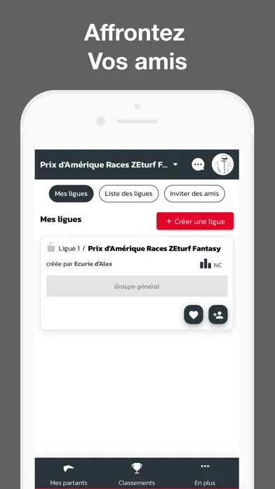 Capturas de tela do Prix d'Amérique Races Fantasy