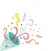 Hand Painted Watercolor Stickers