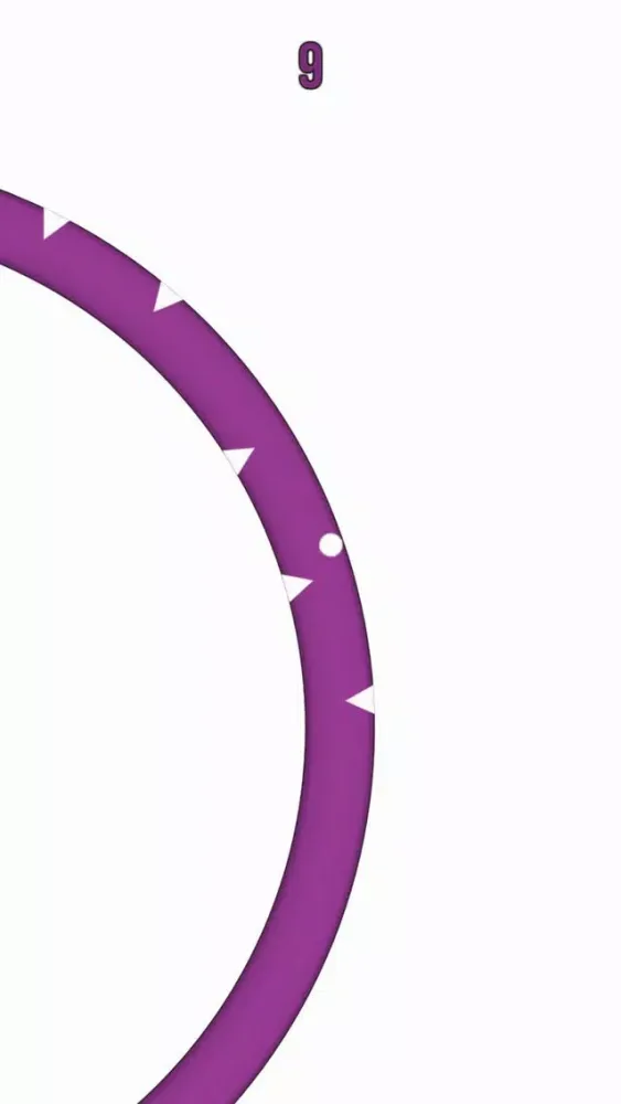 Ảnh chụp màn hình của Rolling Road - Round Circle Road Game