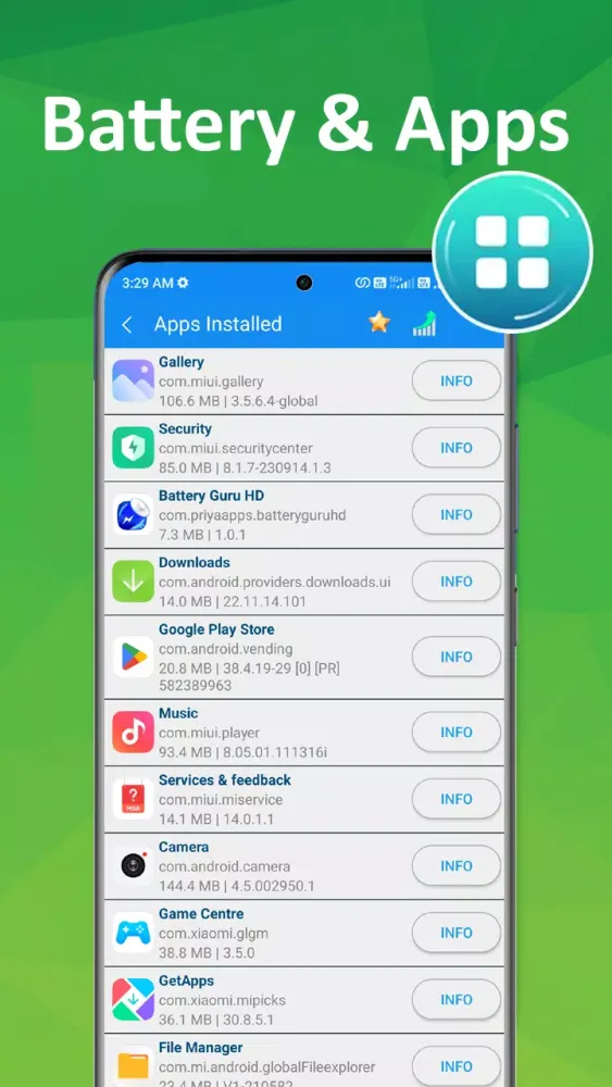 Battery Guru HD应用截图