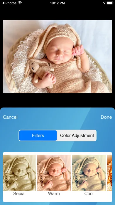 Captures d'écran de Christmas frames - Frame It!
