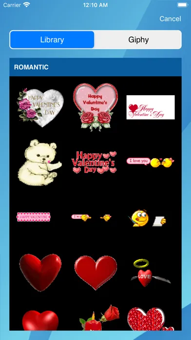 Capturas de pantalla de Valentine frames - Frame It!