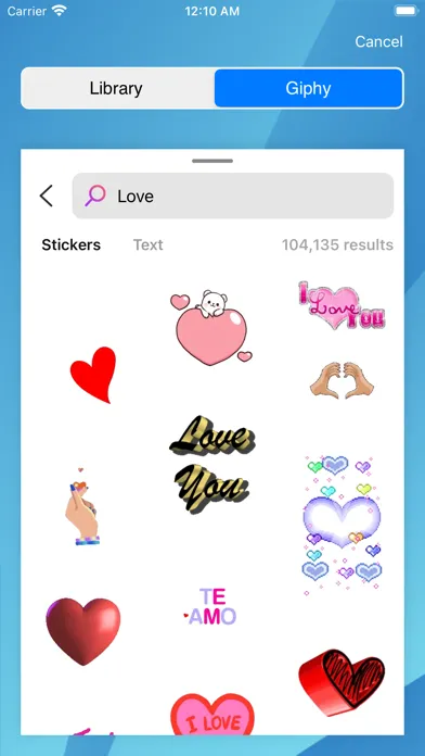 Capturas de pantalla de Valentine frames - Frame It!