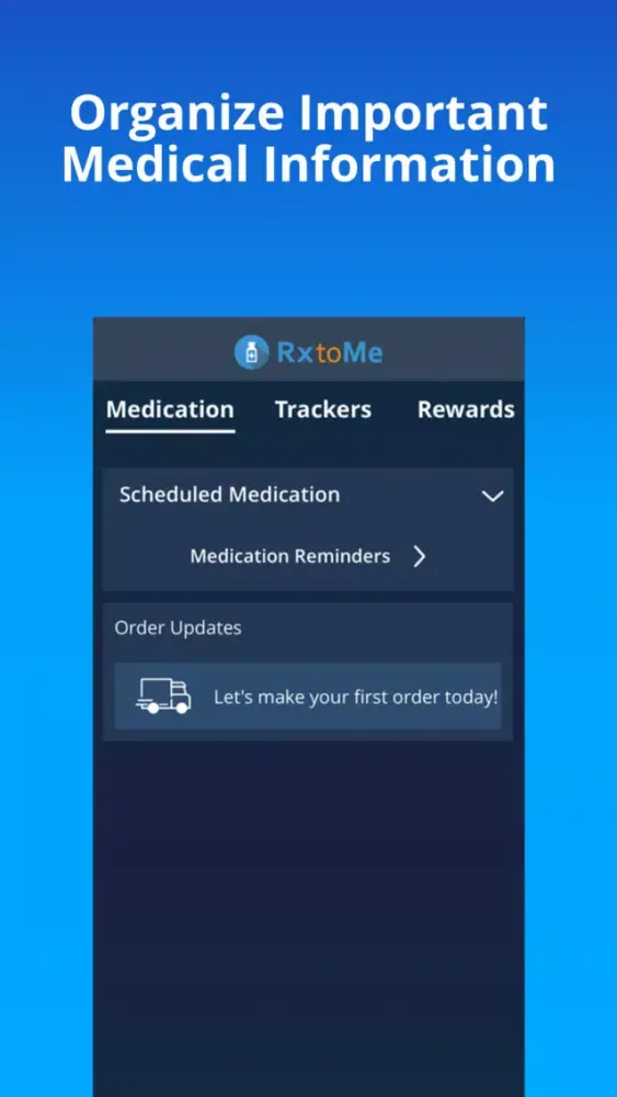 Ảnh chụp màn hình của RxtoMe