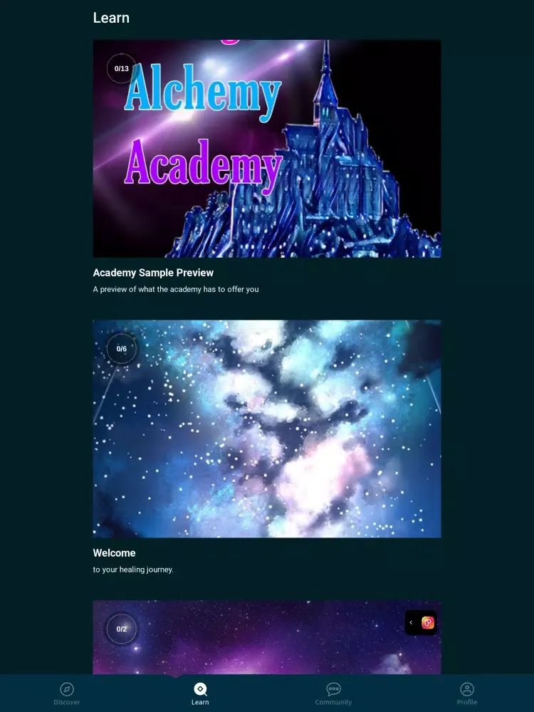 Starlight Alchemy Academy iPad 应用截图