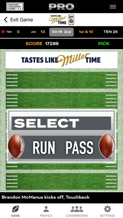 Pro Fantasy Coaching Game Screenshots