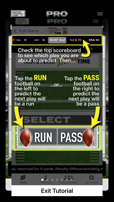Pro Fantasy Coaching Game Screenshots