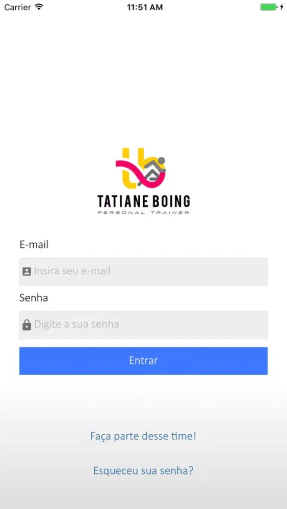 Capturas de tela do Tati Boing