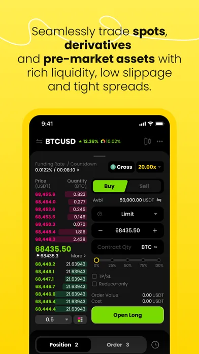 ApeX Protocol: Trade Crypto स्क्रीनशॉट