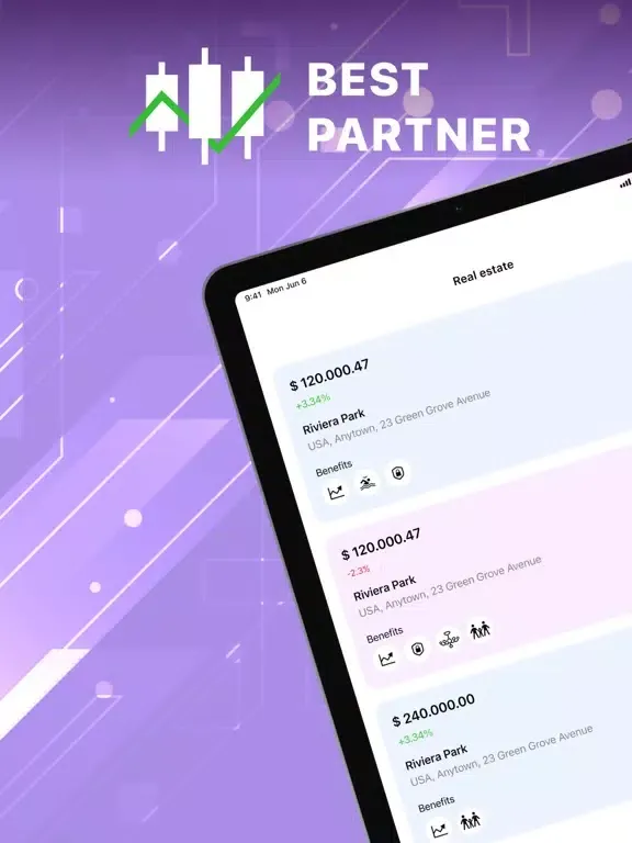 Capturas de tela do Best Partner. iPad 